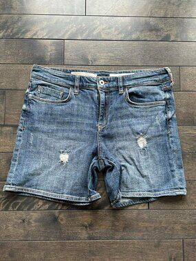 Anthropologie Pilcro Slim Boyfriend Jean Shorts